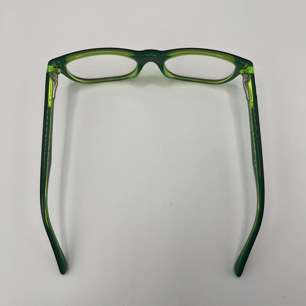 Ray-Ban RB1555 3665 Youth Eyeglasses Black Green Frames 46-16-125 Flex Hinges